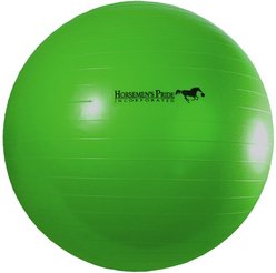 Horsemen's Pride Mega Ball Horse Toy, Green, 40-in slide 1 of 3