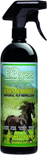 EQyss Grooming Products Barn Barrier Natural Fly Repellent Horse Spray, 32-oz bottle slide 1 of 3