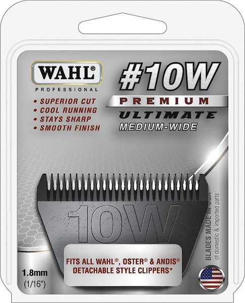 Wahl Ultimate Competition Wide Detachable Blade Set for Horses, Size 10W slide 1 of 3