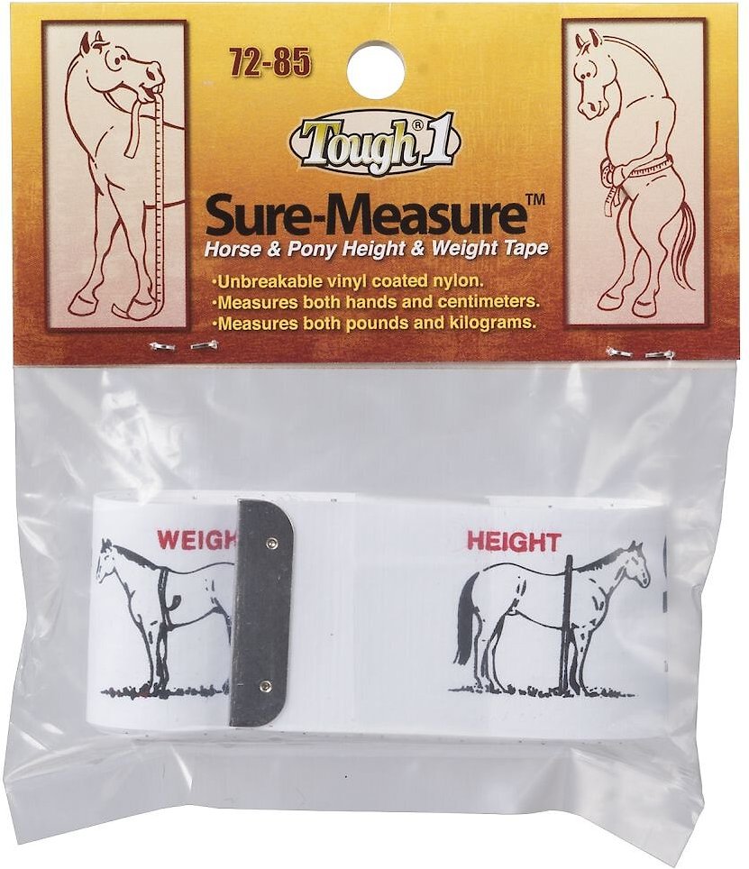 Weight Tape Measure Horse Height Measure Tape Safe Friendly Material For Horse 