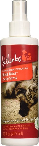 SmartyKat Catnip Mist Spray for Cats & Kittens, Safe for Pets - 7 Fluid  Ounces