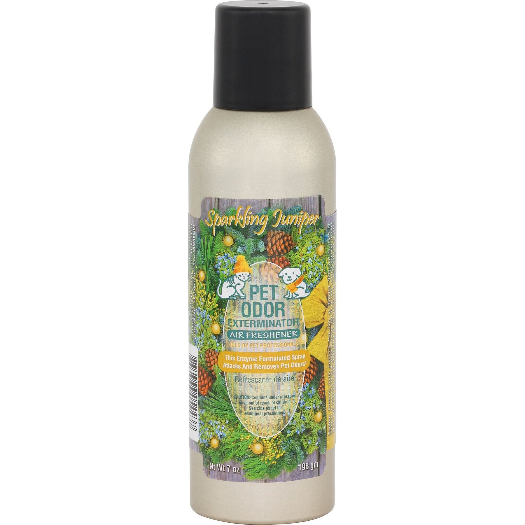 Pet Odor Exterminator Sparkling Juniper Air Freshener, 7-oz spray