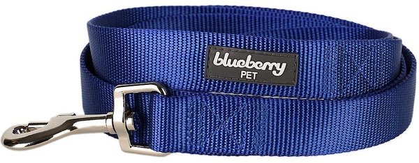 Blueberry Pet Classic Solid Nylon Dog Leash