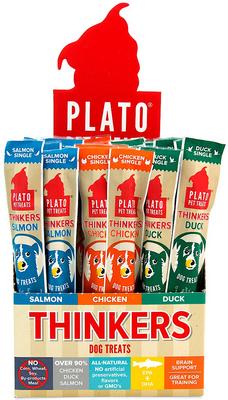 Show full view: Plato Thinkers Chicken Recipe Dog Treats, 1 count slide 3 of 5