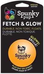 Spunky Pup Fetch & Glow Ball Dog Toy, Medium slide 1 of 6