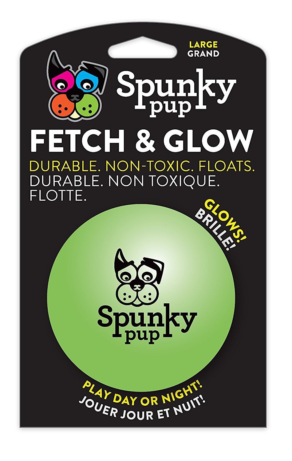Fetch & Glow Ball Dog Toy