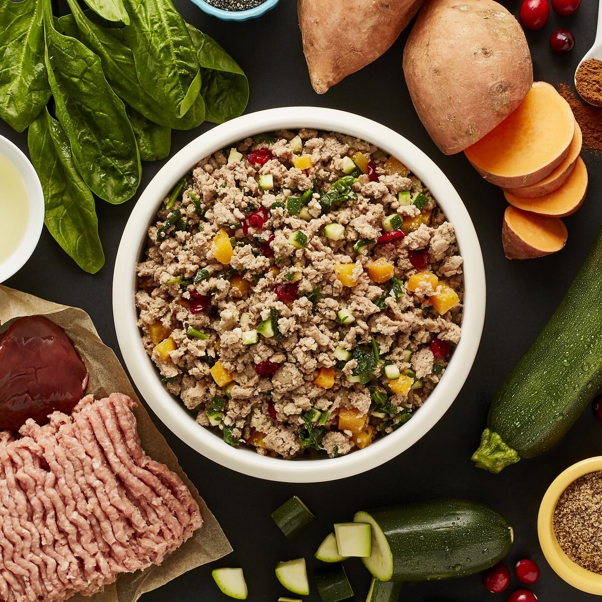 TYLEE'S HumanGrade Turkey Recipe Frozen Dog Food, 50oz bag