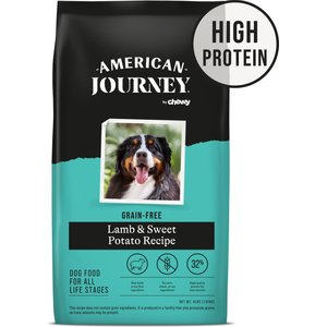 American Journey Lamb & Sweet Potato Recipe Grain-Free Dry Dog Food, 4-lb bag