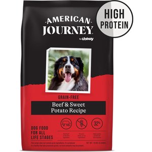 American Journey Beef & Sweet Potato Recipe Grain-Free Dry Dog Food, 12-lb bag