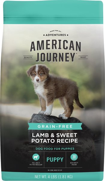 American Journey Puppy Lamb & Sweet Potato Recipe Grain-Free Dry Dog Food, 4-lb bag slide 1 of 10