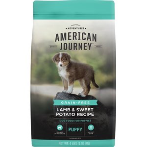 American Journey Puppy Lamb & Sweet Potato Recipe Grain-Free Dry Dog Food, 4-lb bag