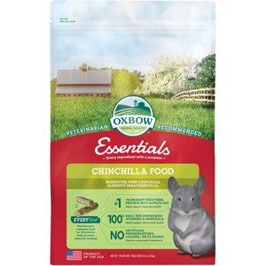 Oxbow Essentials Chinchilla Food  All Natural Chinchilla Food, 3-lb bag