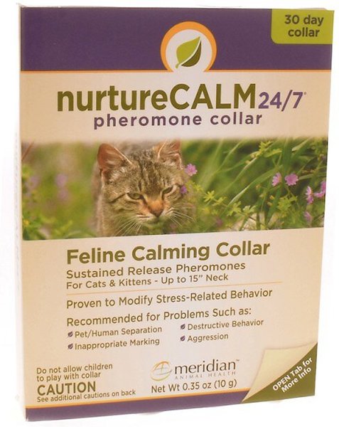 NurtureCALM 24/7 Scented Calming Collar for Cats, up to 15-in neck, 1 count slide 1 of 4