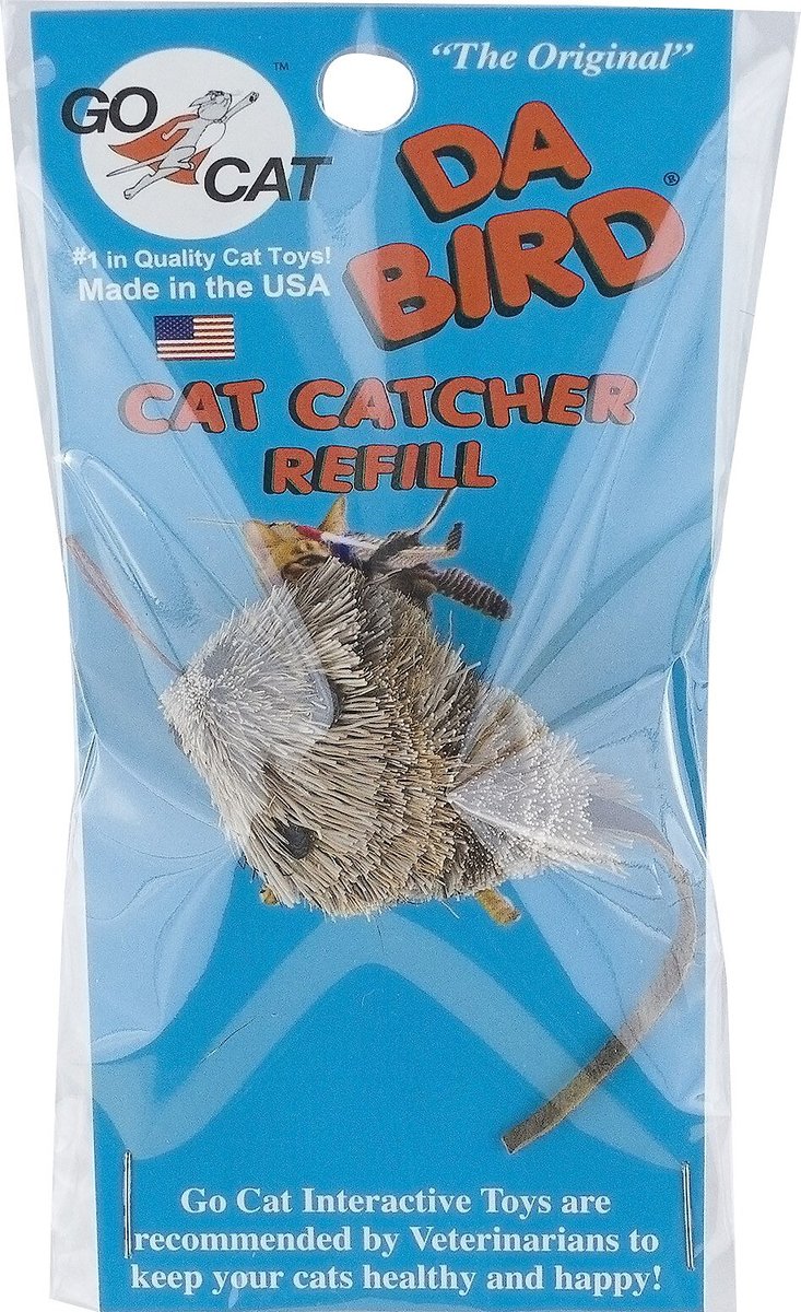 Da Cat Catcher Mouse Teaser Wand Cat Toy Replacement Lure by Go Cat :  : Pet Supplies