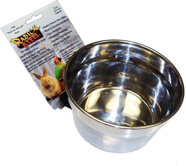 Lixit Quick Lock Cage Bowls for Birds and Small Animals 
