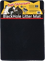 Moonshuttle Blackhole Litter Mat, Dark Gray slide 1 of 8
