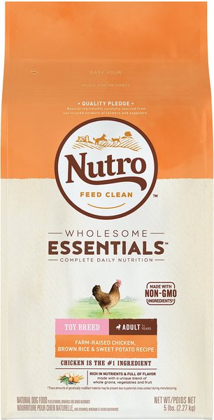 Nutro wholesome essentials small breed adult farm raised hot sale chicken