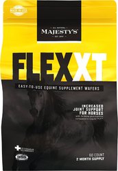Majesty's Flex XT Increased Joint Support Wafers Horse Supplement, 60 count