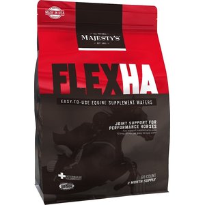 Majesty's Flex HA Joint Support Wafers Horse Supplement, 60 count