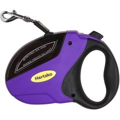 Hertzko Nylon Retractable Dog Leash, Large: 16-ft long