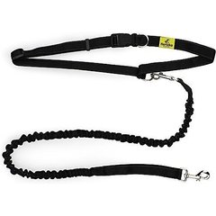 Hertzko Nylon Reflective Bungee Hands-Free Running Dog Leash, 36-in long
