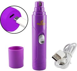 Hertzko Electronic Dog & Cat Nail Grinder with USB Charger