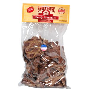 Smokehouse USA Beefy Munchies Dog Treats, 8-oz bag