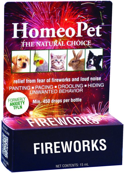 HomeoPet Anxiety TFLN Dog, Cat, Bird & Small Animal Supplement, 450 drops slide 1 of 3