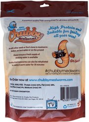 Chubby Mealworms Dried Mealworms, 2-lb bag slide 2 of 7