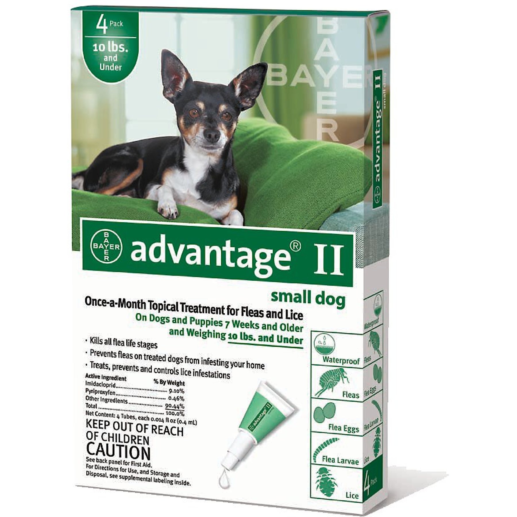 Advantage 2 for small dogs hotsell