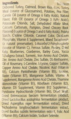 Show full view: Blue Buffalo Basics Limited Ingredient Formula Turkey & Potato Recipe Adult Dry Dog Food, 4-lb bag slide 4 of 8