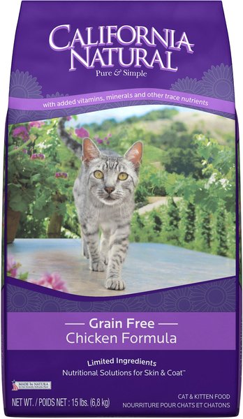 California Natural Grain Free Chicken Formula Dry Cat Kitten Food