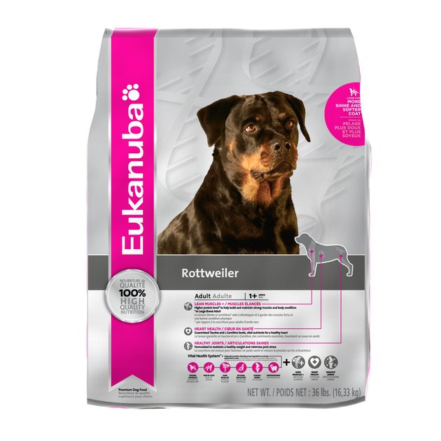 eukanuba rottweiler food