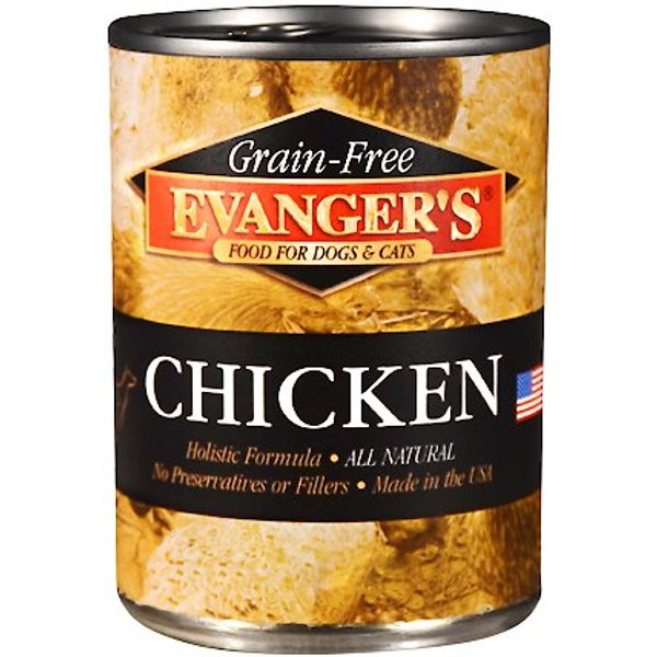 EVANGER'S GrainFree Pork Canned Dog & Cat Food, 12.5oz, case of 12