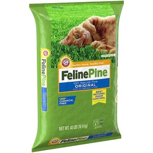 Feline Pine Original Non-Clumping Wood Cat Litter, 40-lb bag
