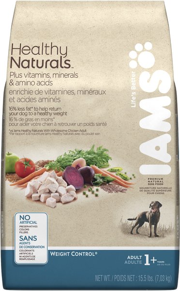 Iams healthy naturals dog hot sale food