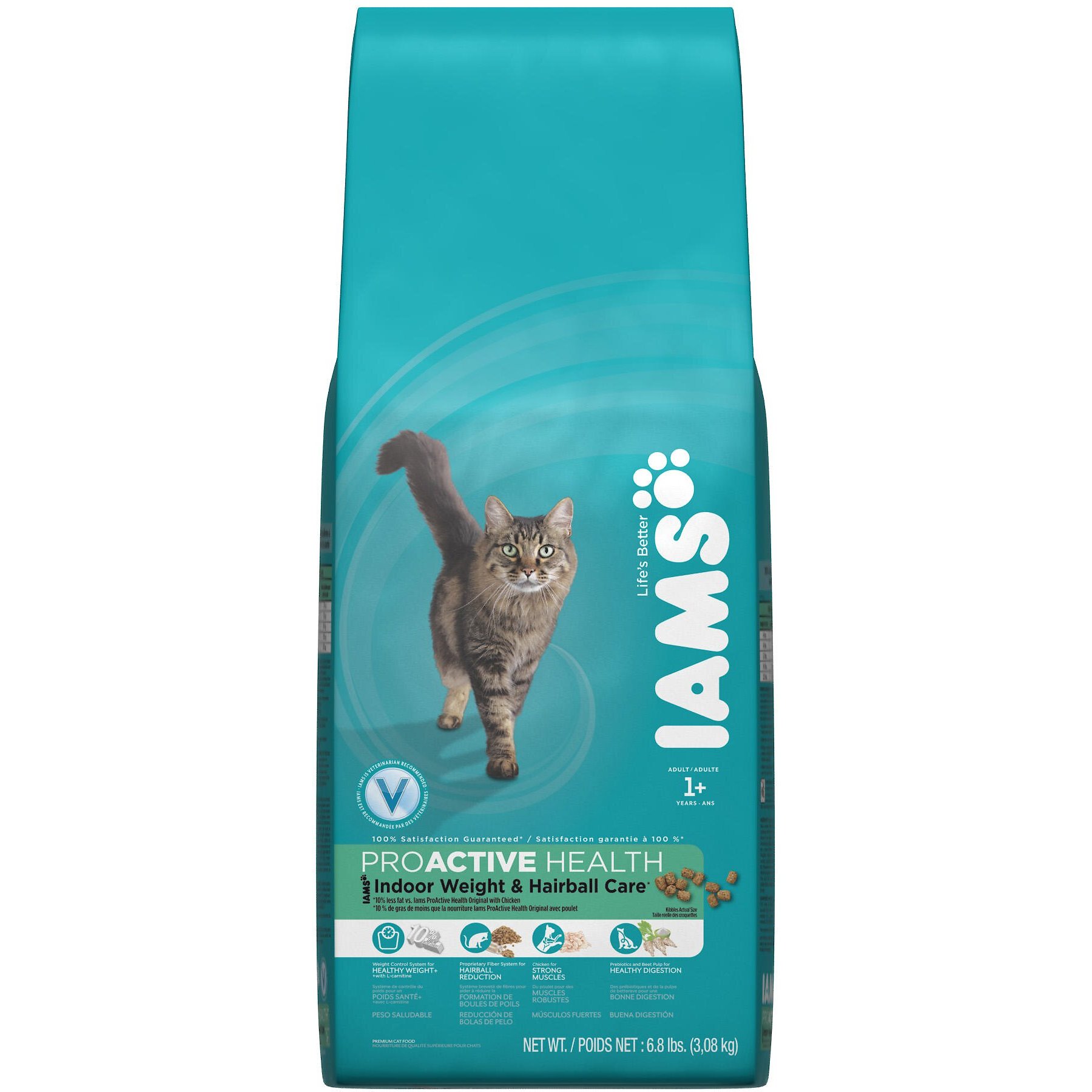 Iams proactive health indoor weight & hairball care dry cat food orders