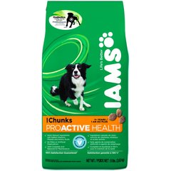 Iams ProActive Health Adult Chunks Dry Dog Food, 8-lb bag