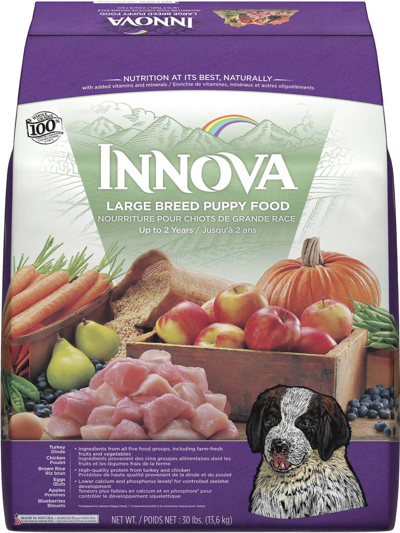 INNOVA Large Breed Puppy Dry Dog Food, 33-lb bag 