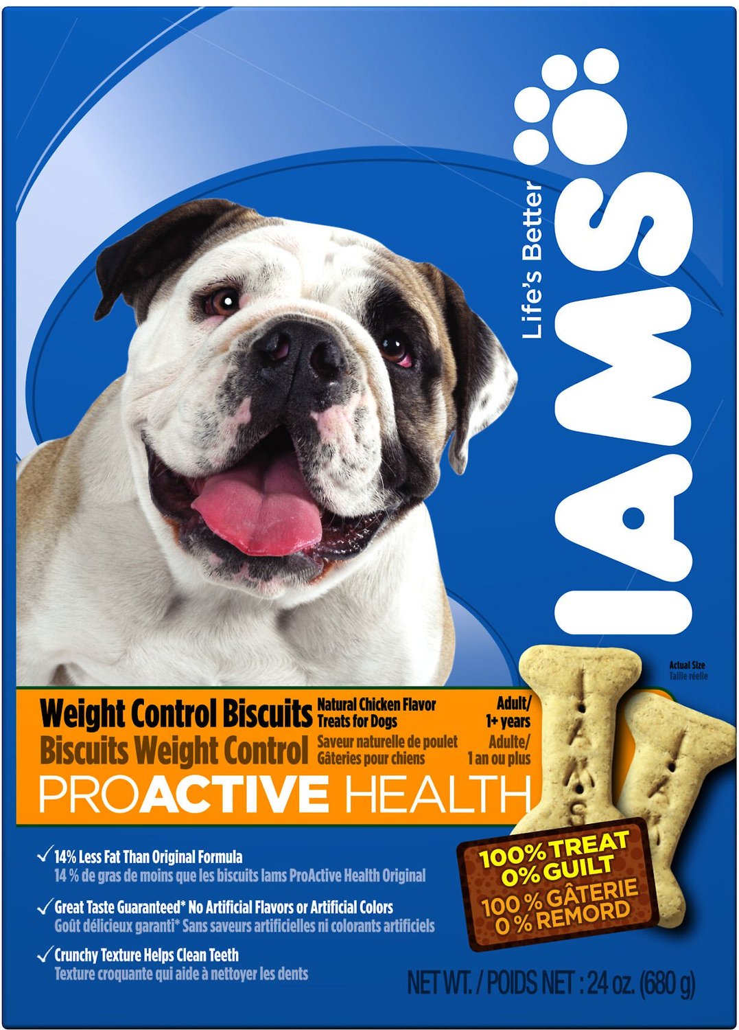 iams proactive health dog treats