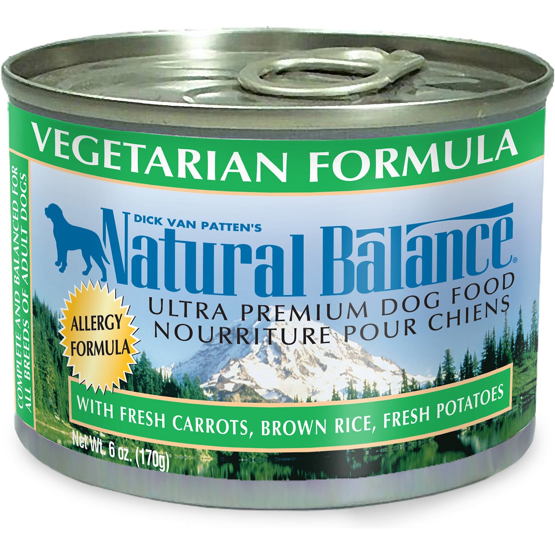 NATURAL BALANCE Vegetarian Formula Canned Dog Food 13 oz case of 12 Chewy