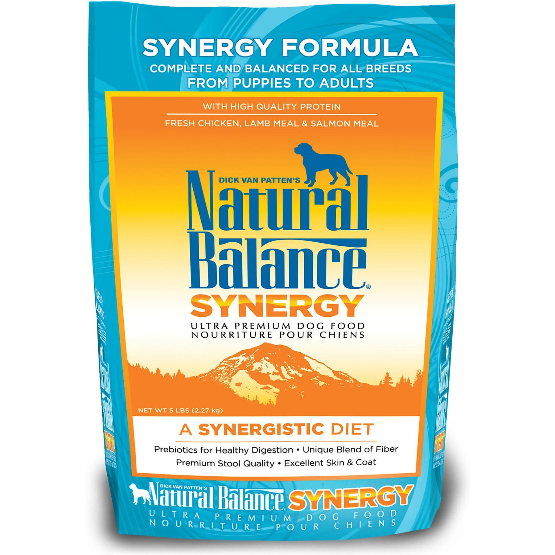 NATURAL BALANCE Synergy Formula Dry Dog Food 5 lb bag