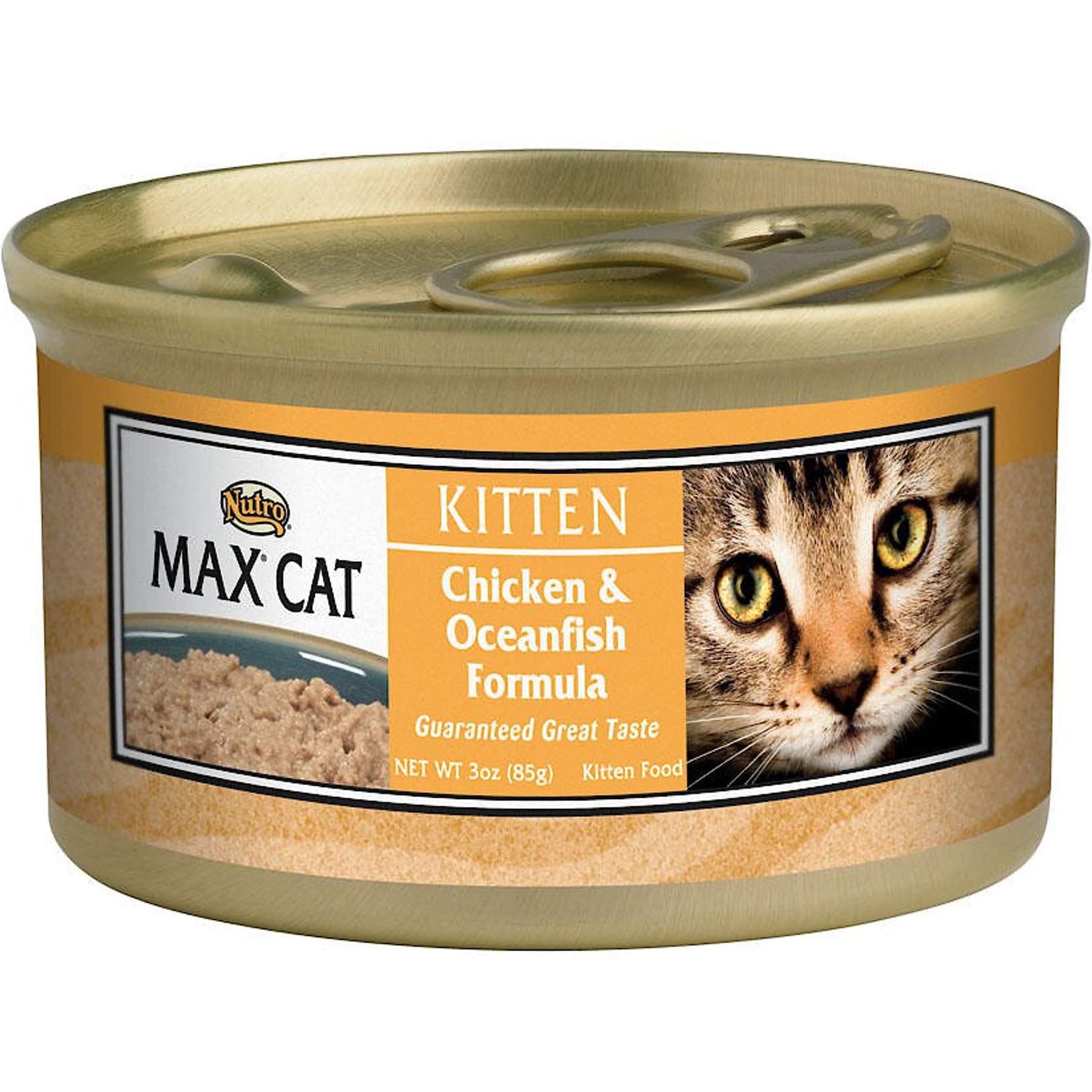 NUTRO Max Kitten Chicken Oceanfish Formula Canned Cat Food 3 oz