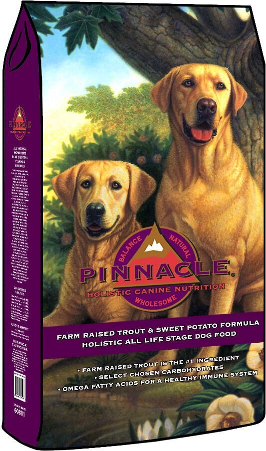 pinnacle dog food trout sweet potato