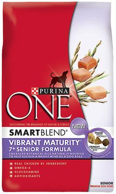 Cat Food Purina One Vibrant Maturity Target Purina One SmartBlend Dry Dog  Food, Vibrant Maturity Adult 7+ Formula Lb Bag