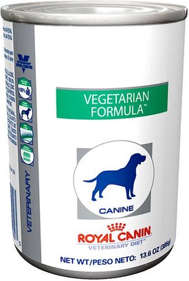 royal canin vegetarian canned dog food