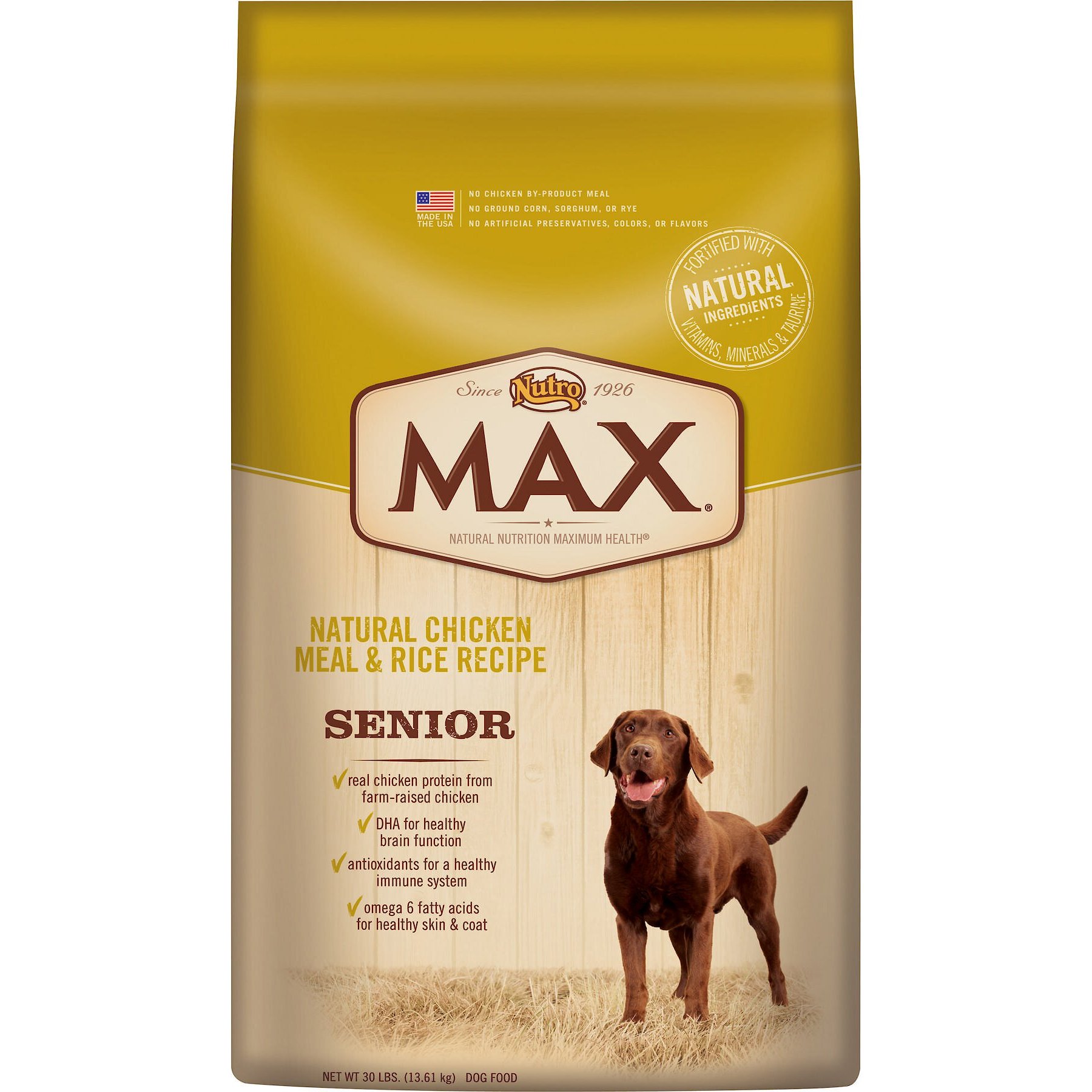 Nutro max dog food discontinued best sale