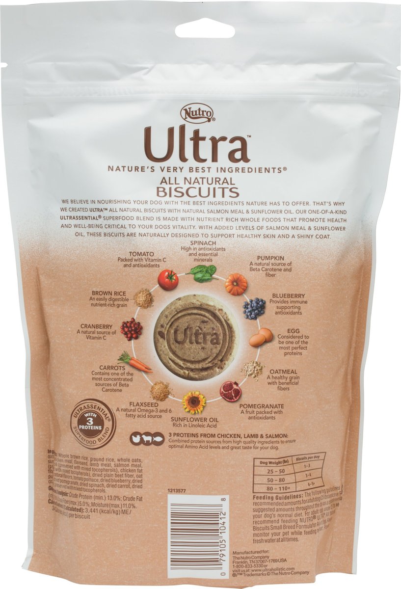 Nutro ultra all shop natural dog biscuits