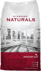 Diamond Naturals Indoor Formula Dry Cat Food, 18-lb bag