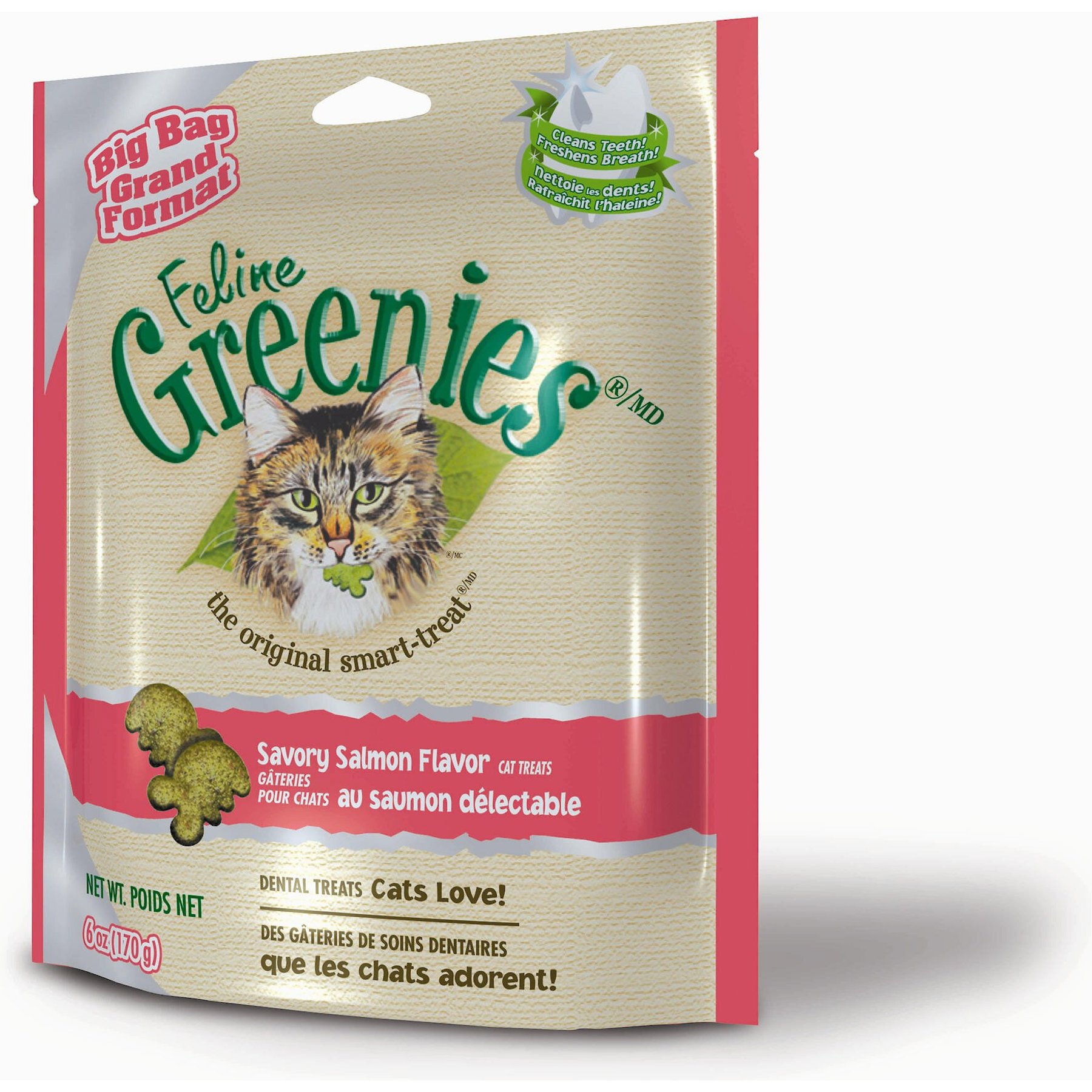Greenies Feline Dental Treats Catnip And Chicken Variety Pack For Cats